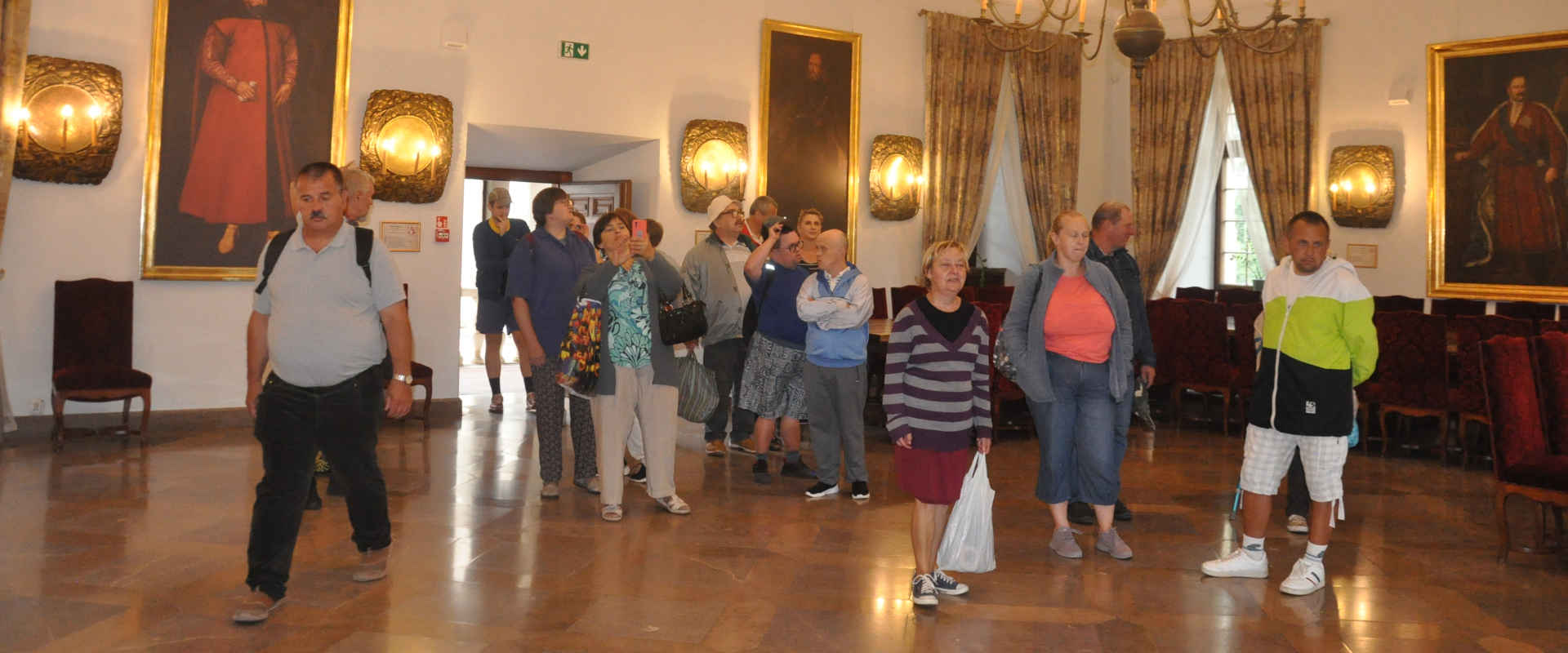 Uczestnicy Środowiskowego Domu w muzeum